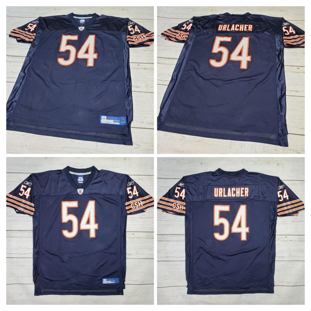 Reebok BRIAN URLACHER #54 Chicago Bears NFL Football - Depop