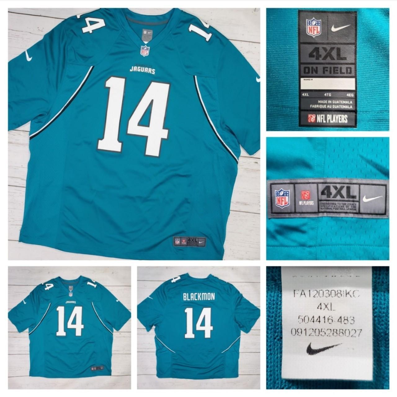 : Jacksonville Jaguars NFL Justin Blackmon #14 Pink