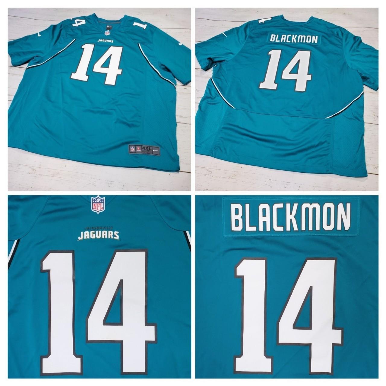 : Jacksonville Jaguars NFL Justin Blackmon #14 Pink