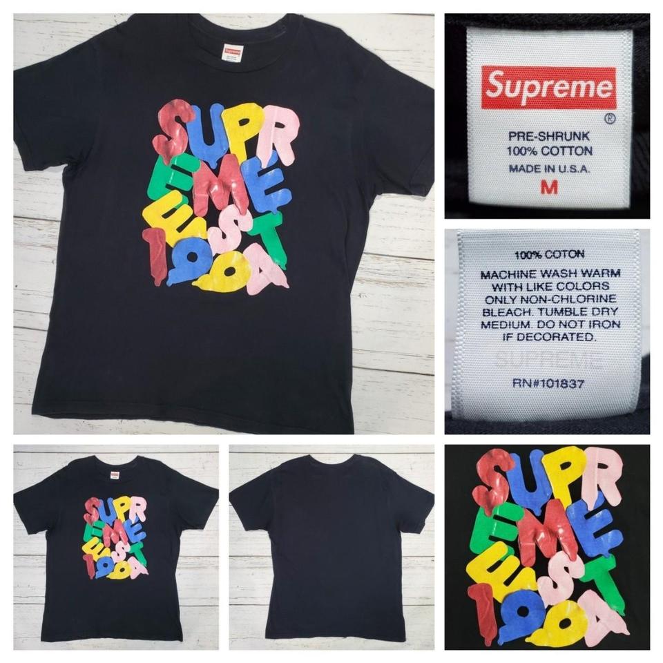 Supreme Balloons Tee Black Size Medium FW20 T-Shirt... - Depop