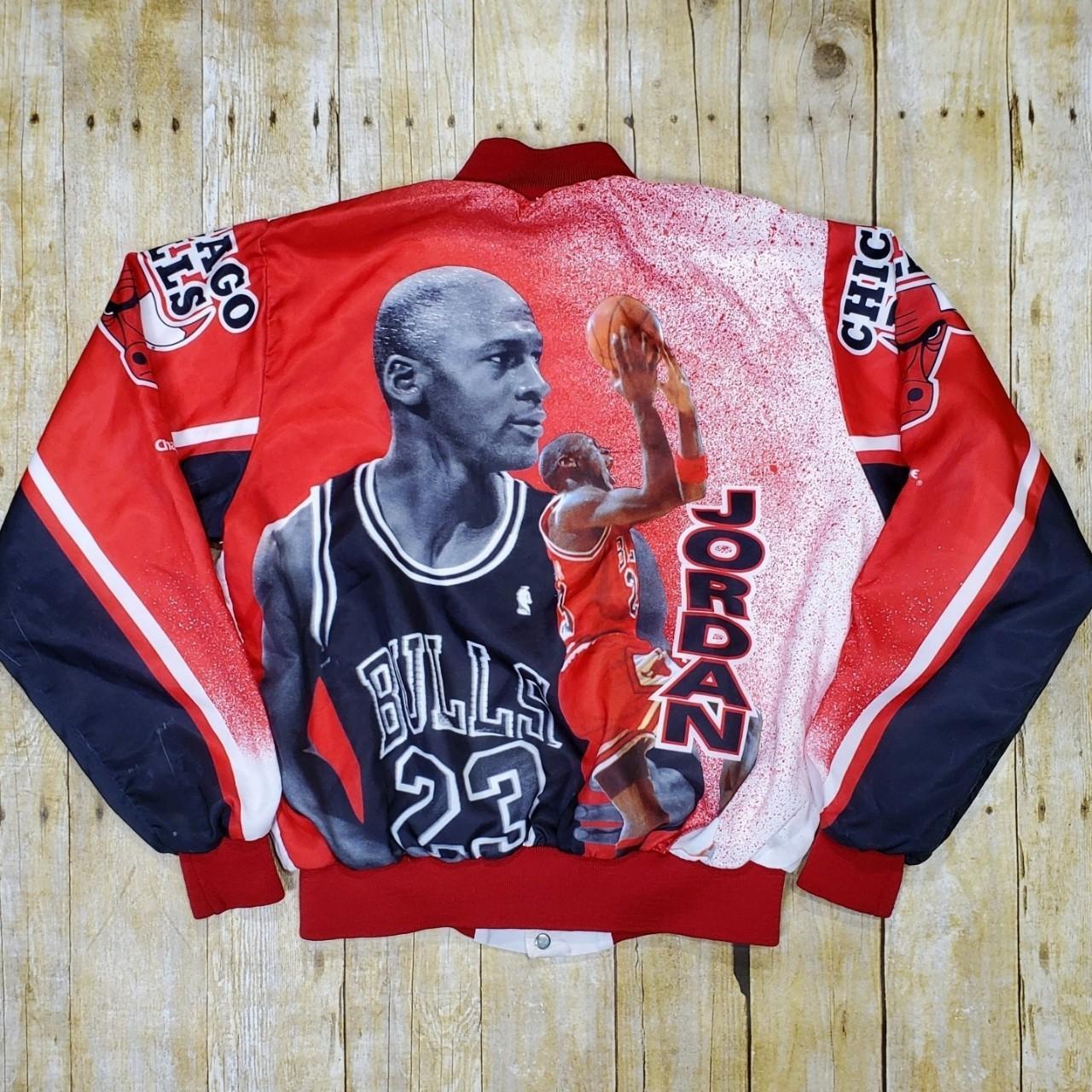 Vtg 1991 Chicago Bulls Michael Jordan Chalk Line | Depop