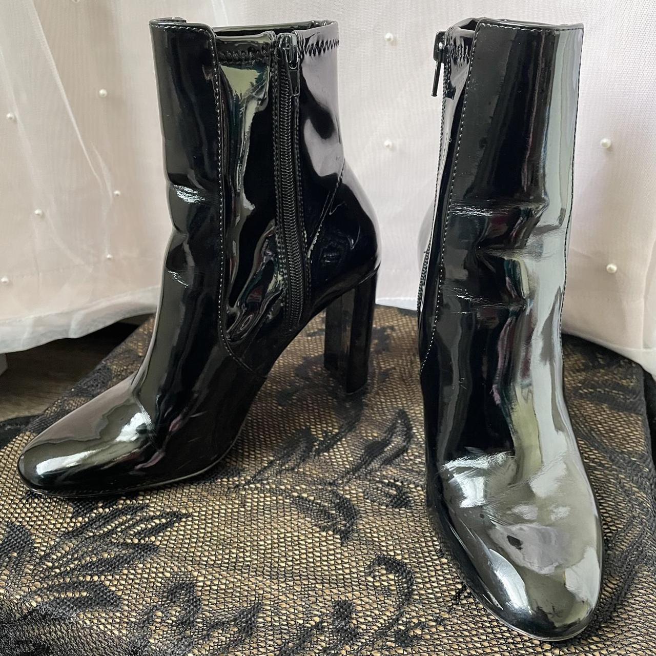 Aldo shiny clearance boots