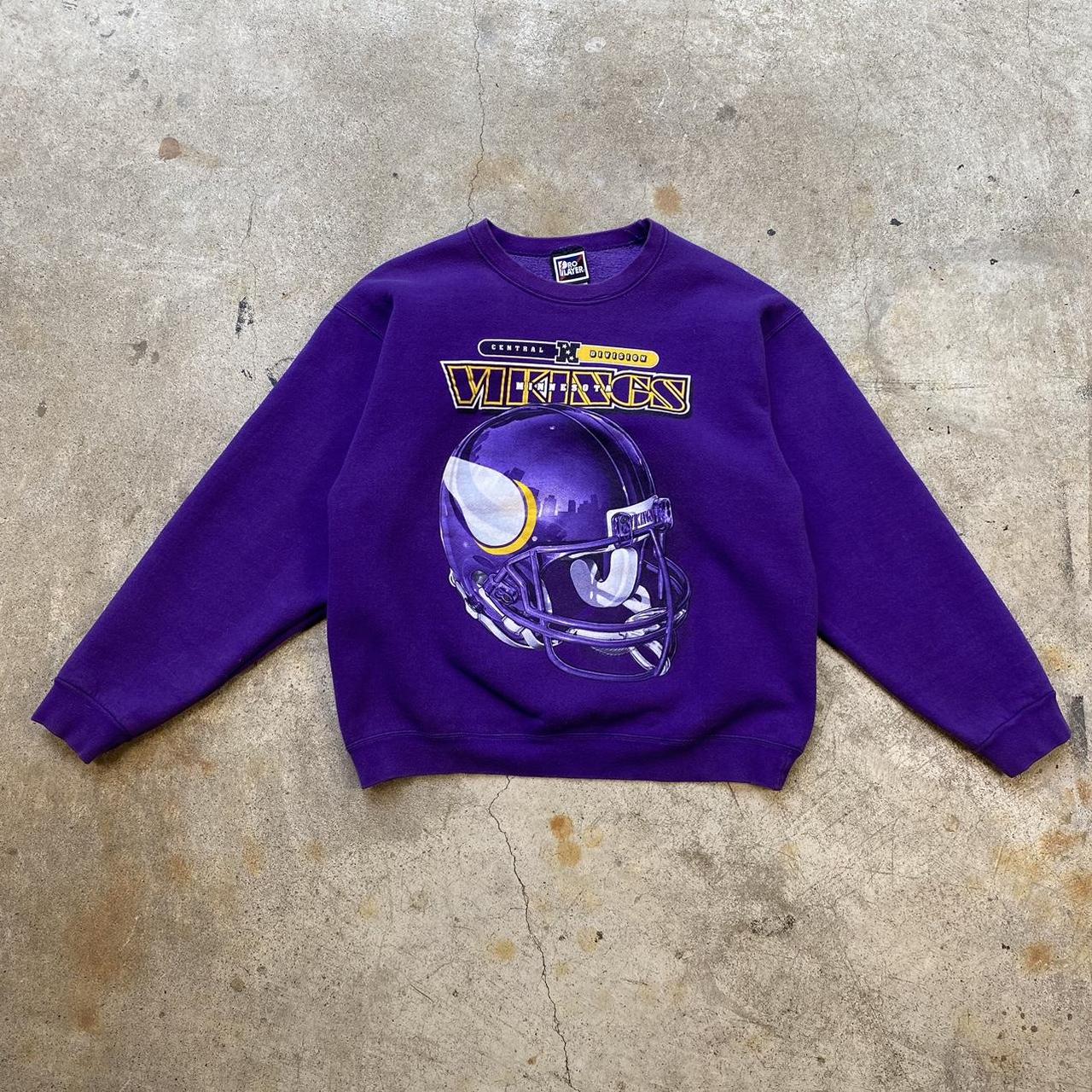 Vintage Minnesota Vikings sweatshirt In good - Depop