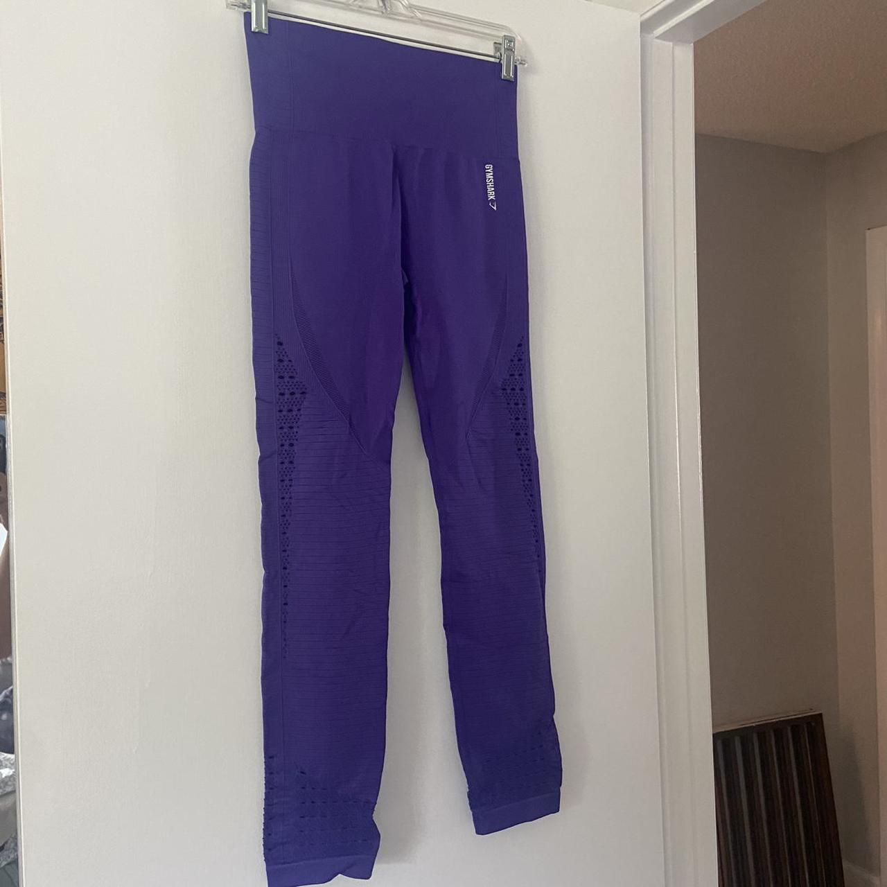 Gymshark Energy Seamless Leggings in Purple. Size - Depop