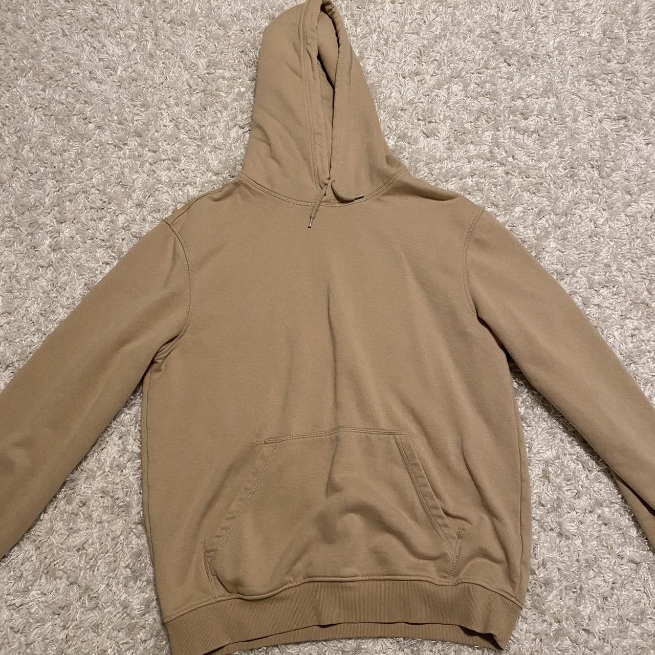 H M tan hoodie Size M Perfect condition and super