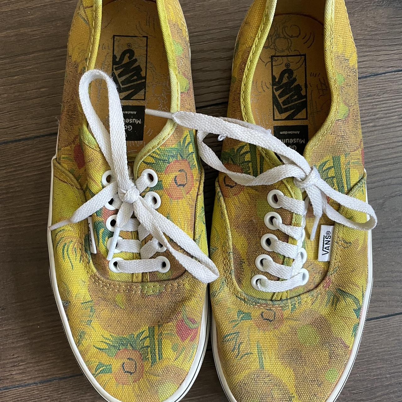 Vans van clearance gogh sunflower shoes