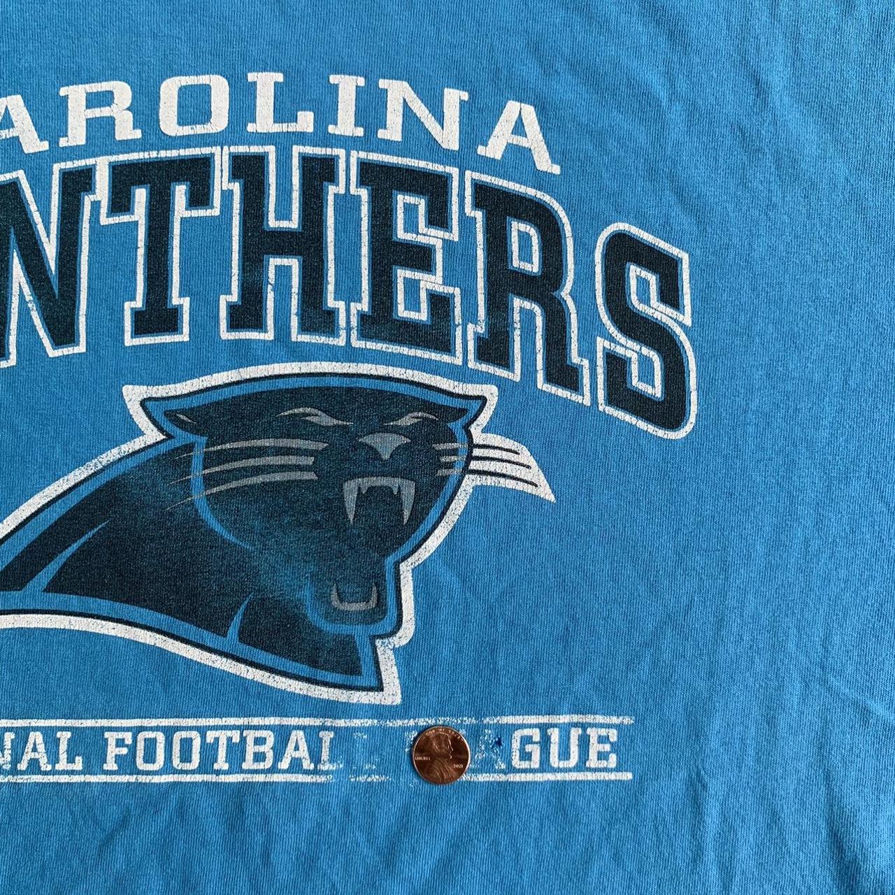 NFL Men's Graphic T-Shirt - Carolina Panthers, Size: XL, Black