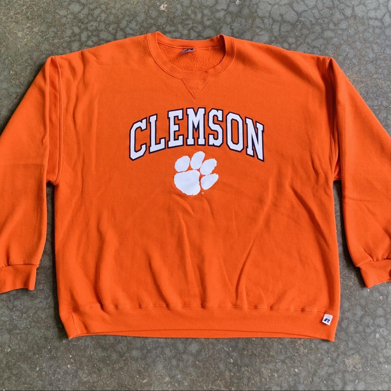 Clemson Tigers NCAA Russell Athletic Vintage Football Jersey