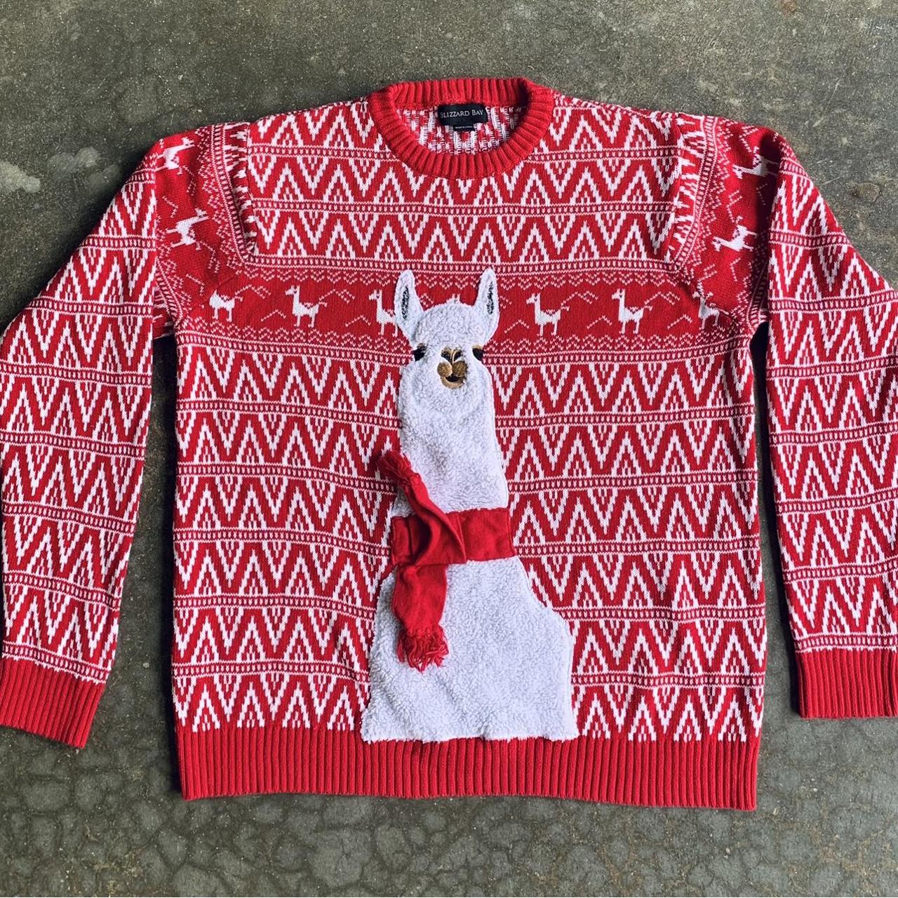 Big And Tall Christmas Sweater Blizzard Bay Boys' Llama Xmas