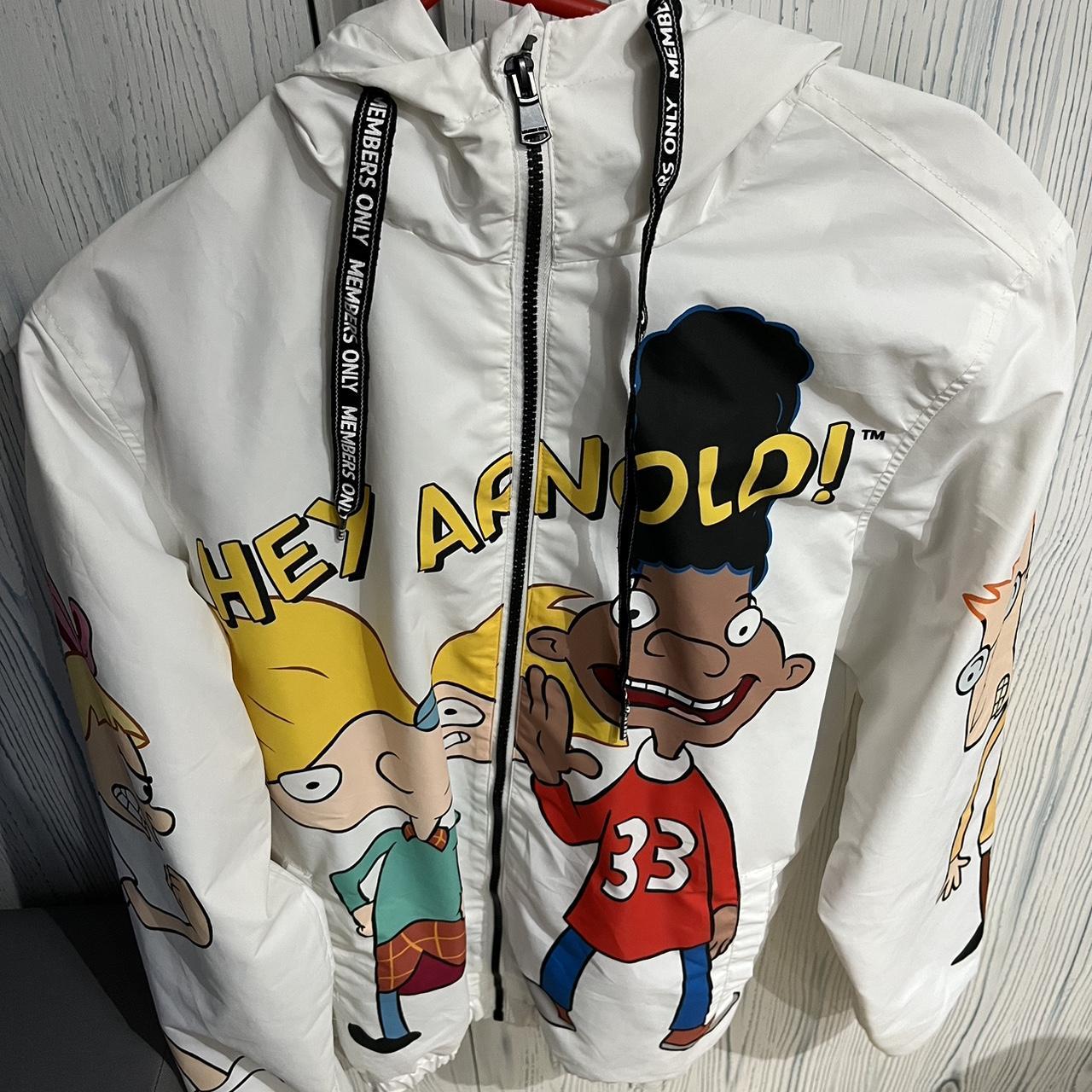 Members only hotsell nickelodeon windbreaker jacket