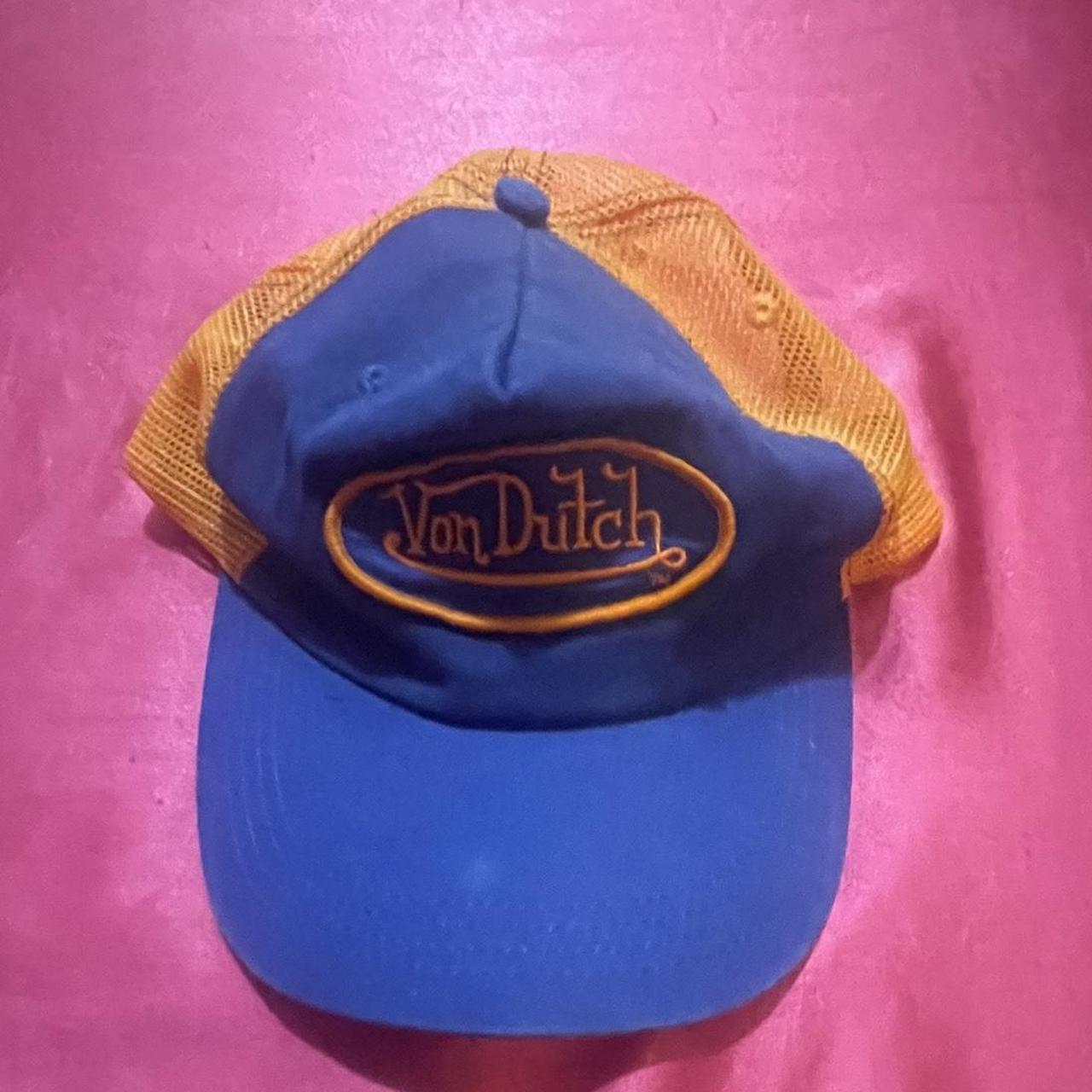 LA Dodgers Trucker Hat Color: Orange Condition: - Depop