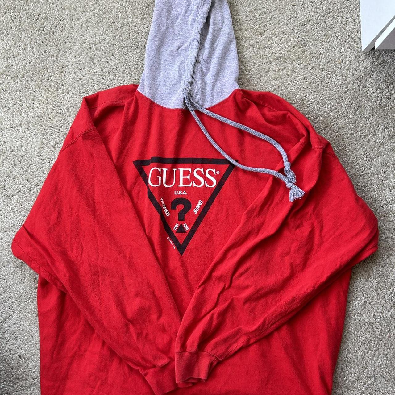 Lightweight clearance red hoodie