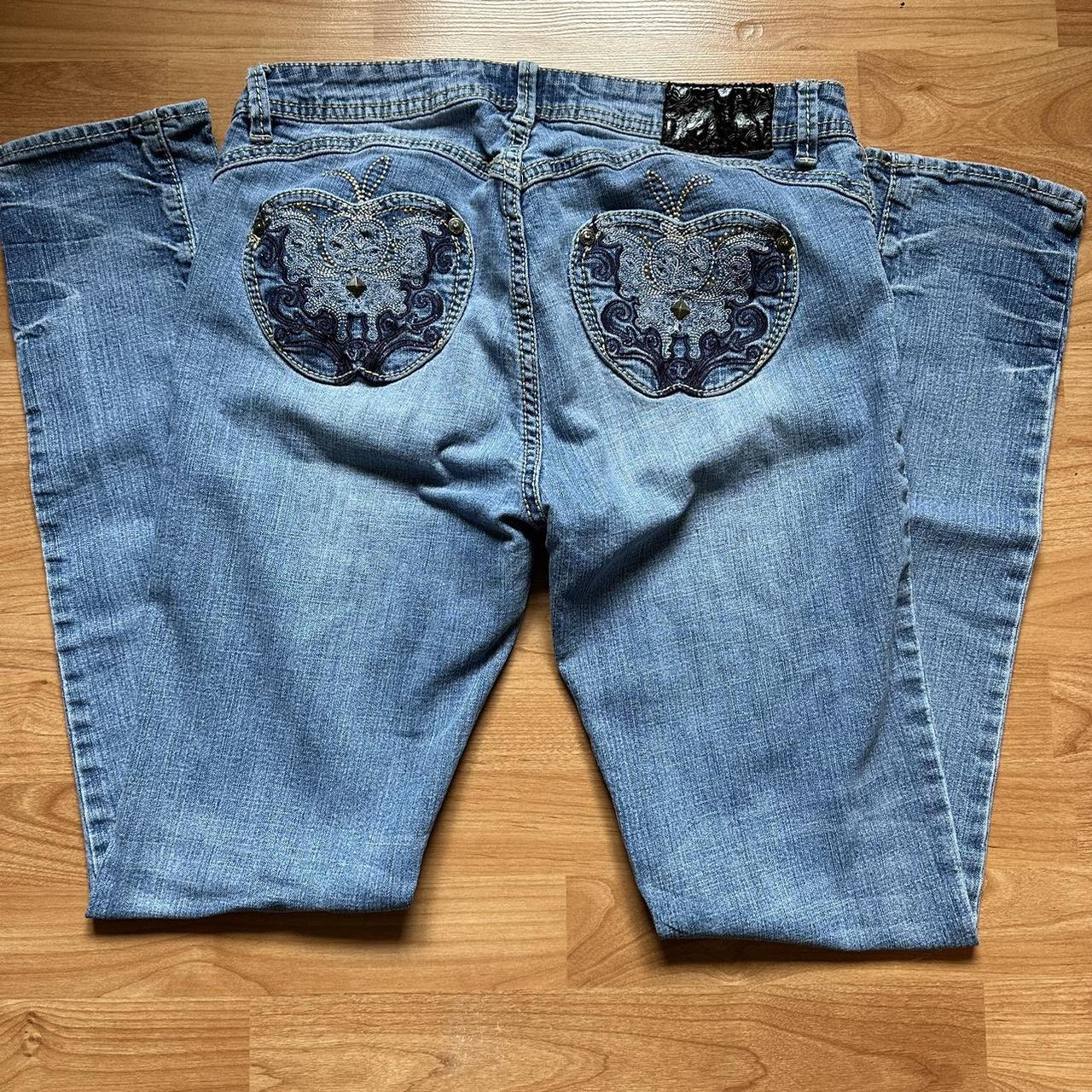 APPLE BOTTOMS JEANS low rise jeans Size: 9/10 but... - Depop