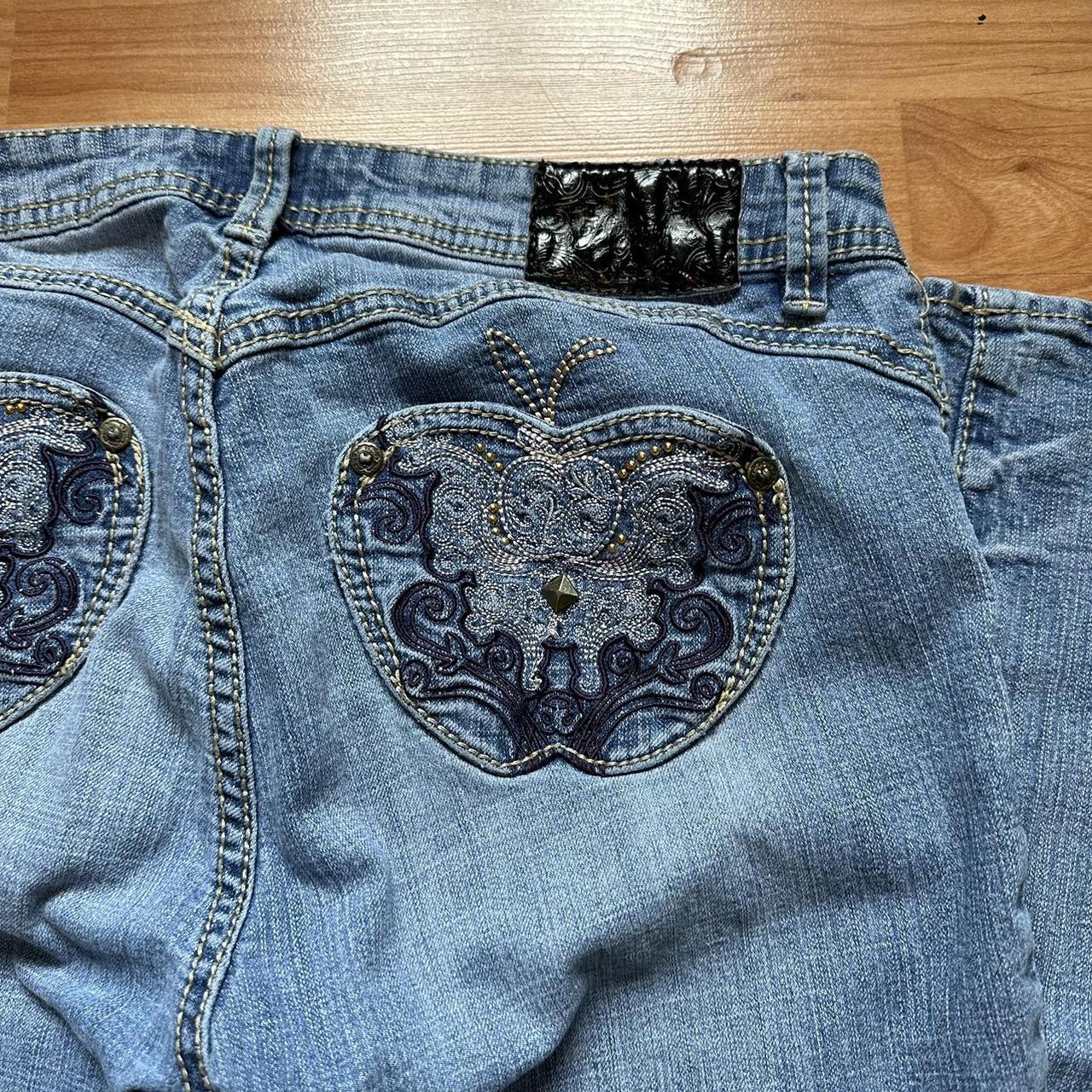 APPLE BOTTOMS JEANS low rise jeans Size: 9/10 but... - Depop