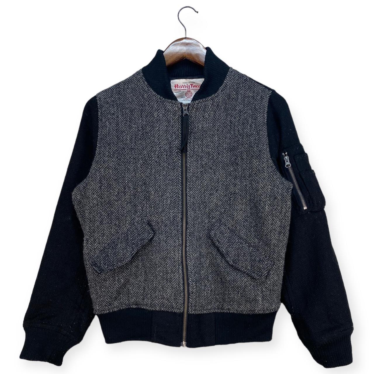 Harris Tweed X Sevendays Sunday Bomber Jacket...