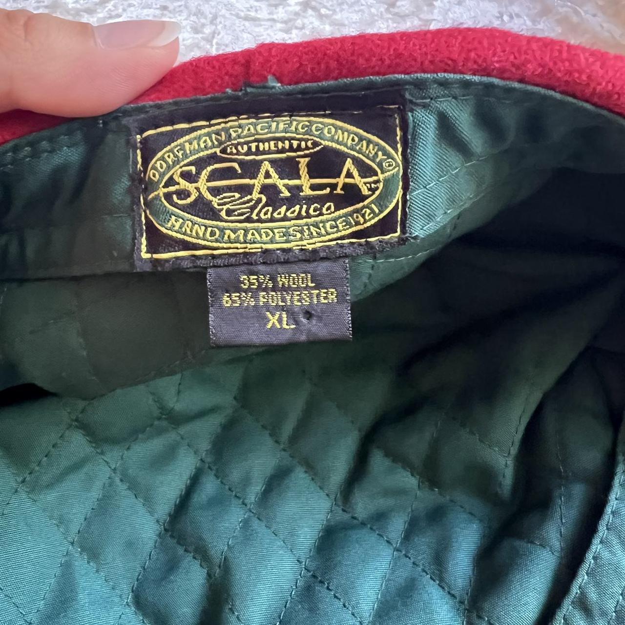 Scala Men's Hat - Red – Train hat by Scala classi… - image 4