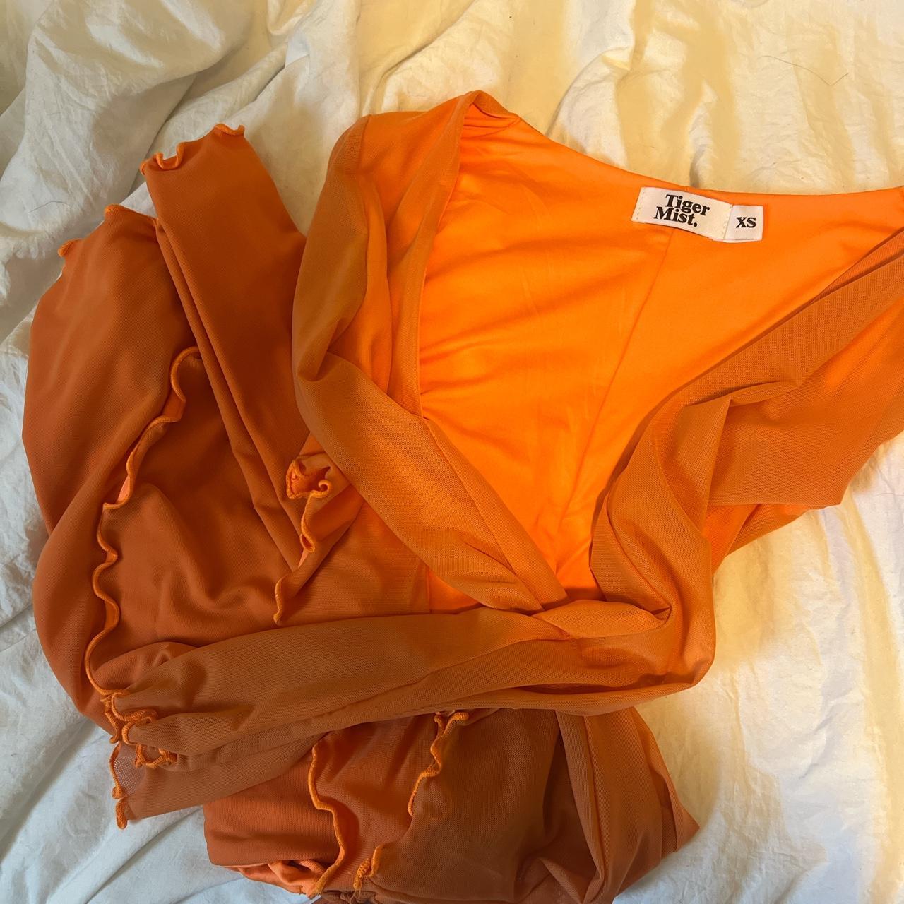 Tiger Mist orange dress, sooo cute i’ve only worn it... Depop