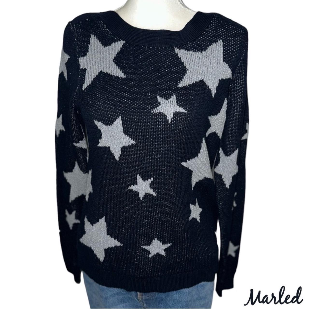 Marled hot sale star sweater