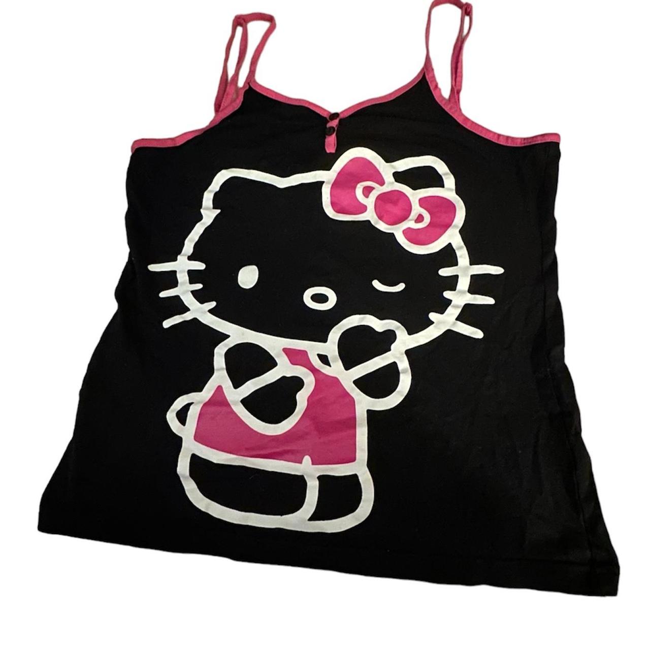 Hello Kitty Pajama Tank - No stains or tears -... - Depop