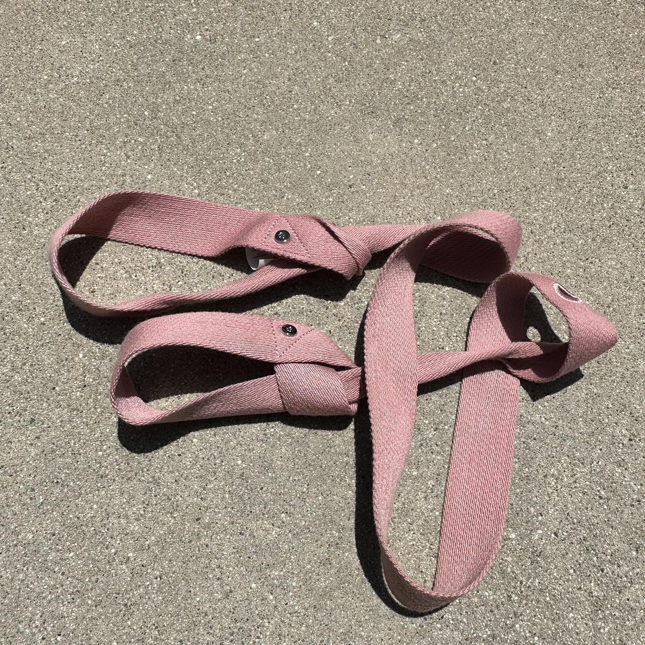 Lululemon Loop it Up Mat Strap • In pink colorway •... Depop