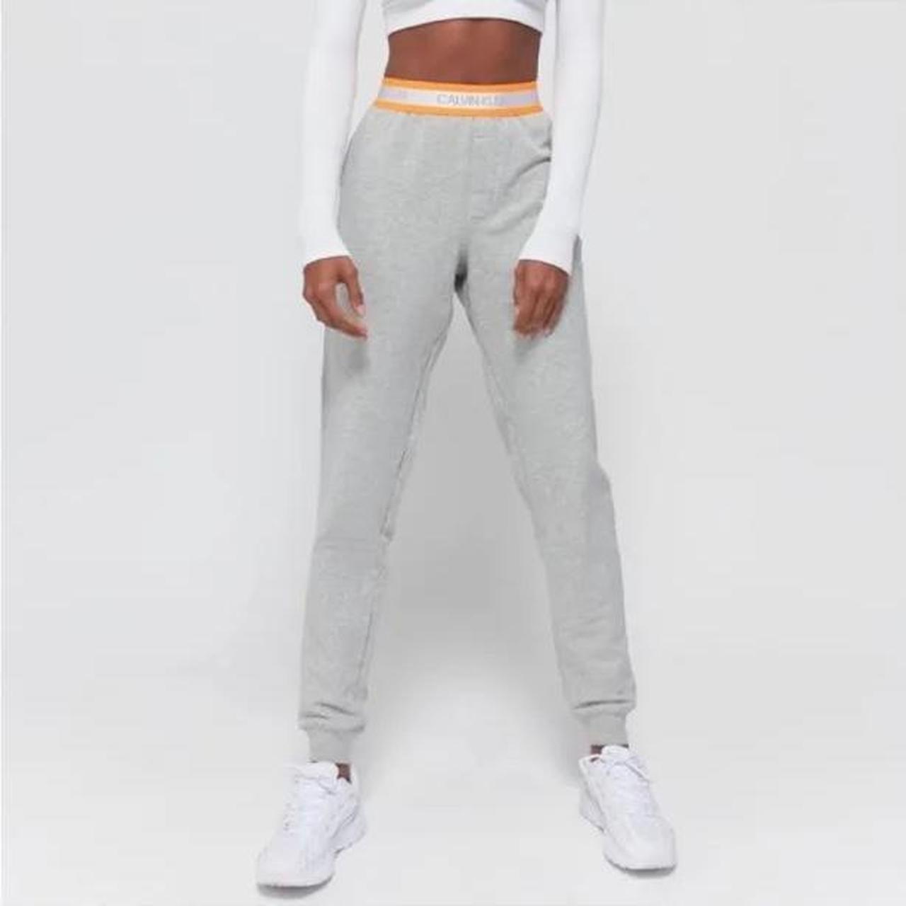 Calvin klein grey on sale and orange joggers