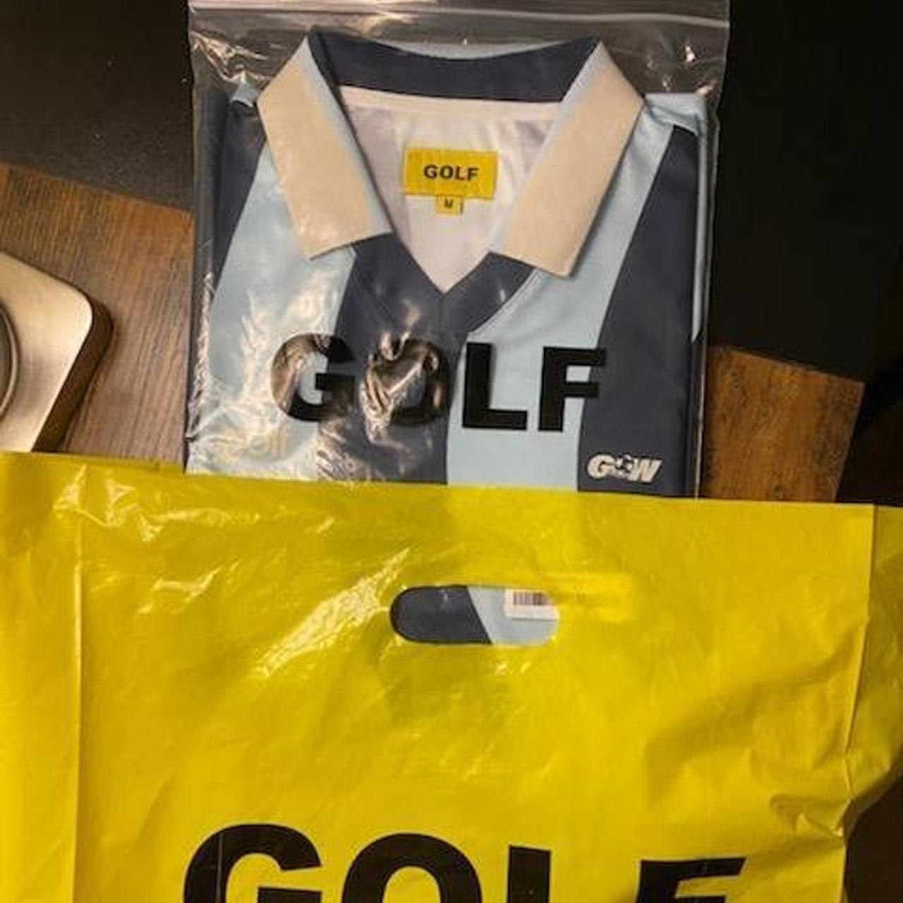 NEW Golf Wang Limited Edition , wavy soccer polo...