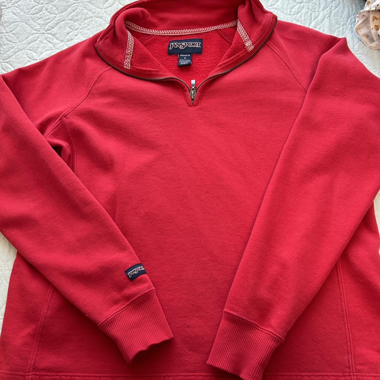 PLZ DO NOT BUY CANT SHIP RN jansport red quarter... Depop