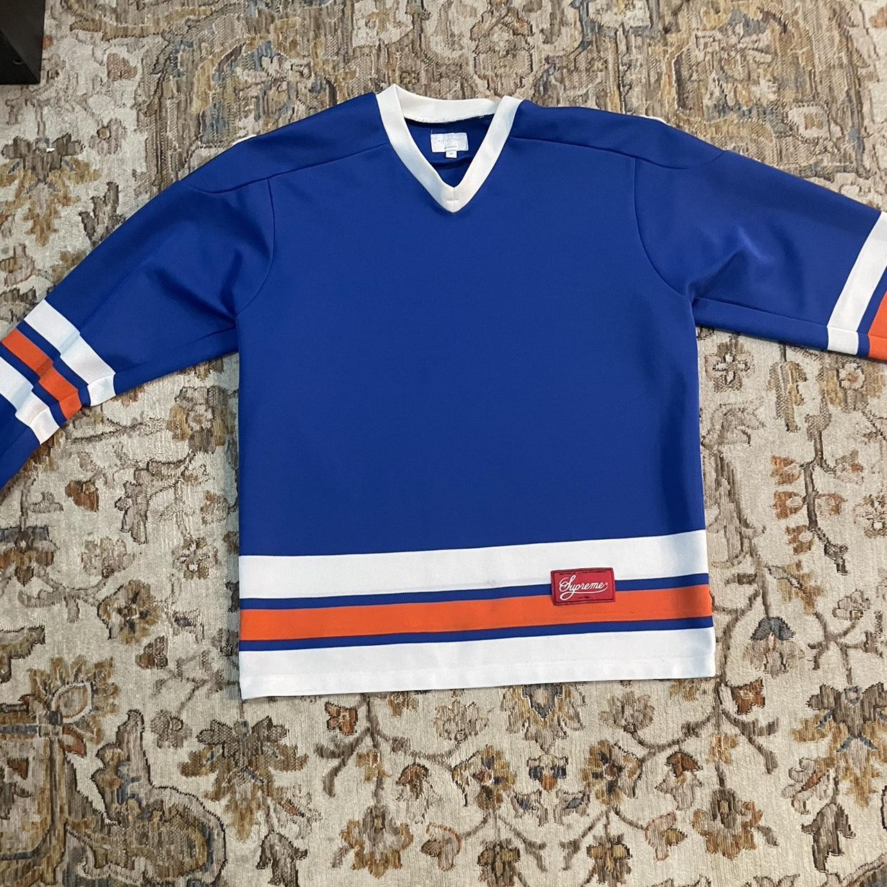 Supreme “freaky” hockey jersey - Condition 9/10 - Depop