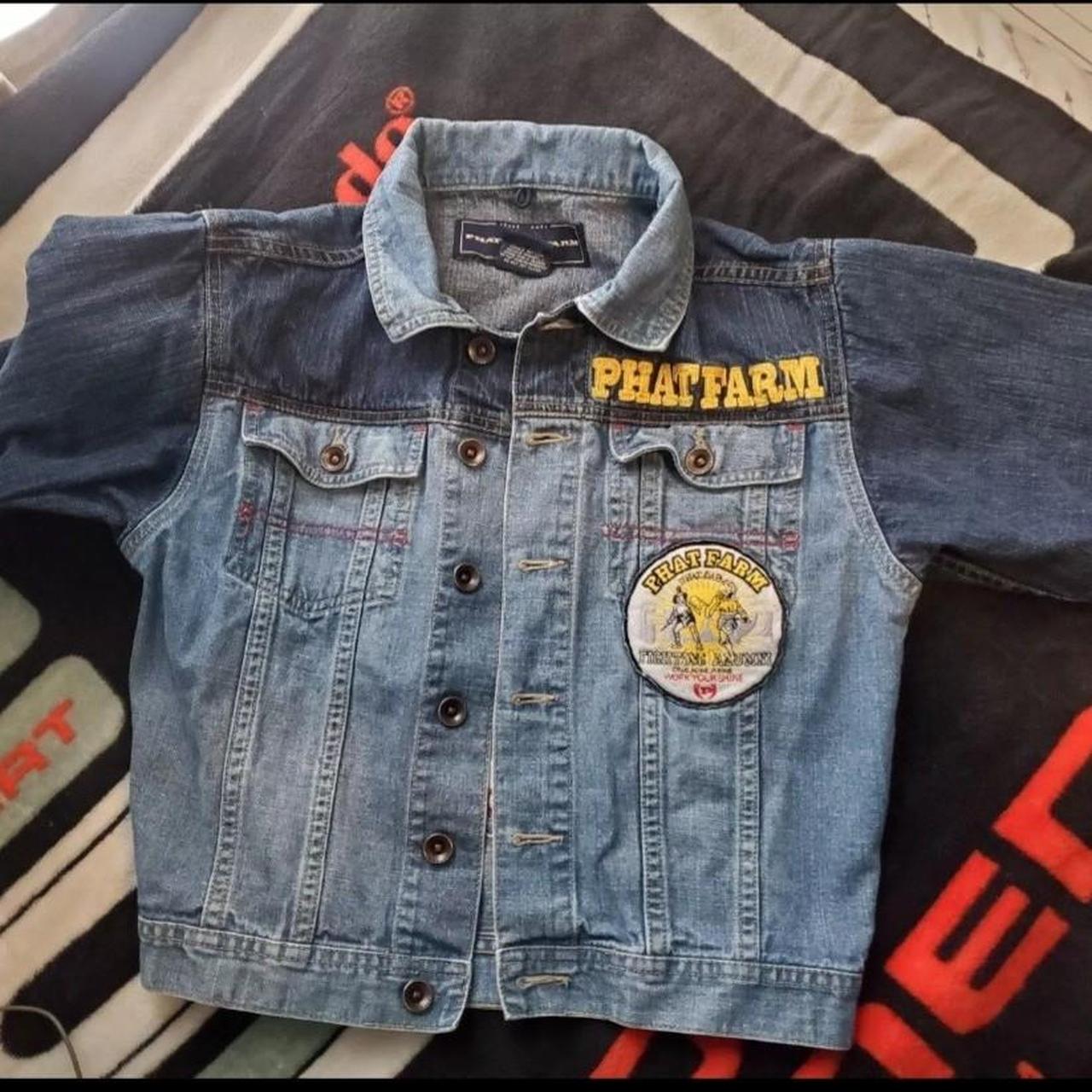 Y2K Phat Farm Denim Jacket – VintageFolk
