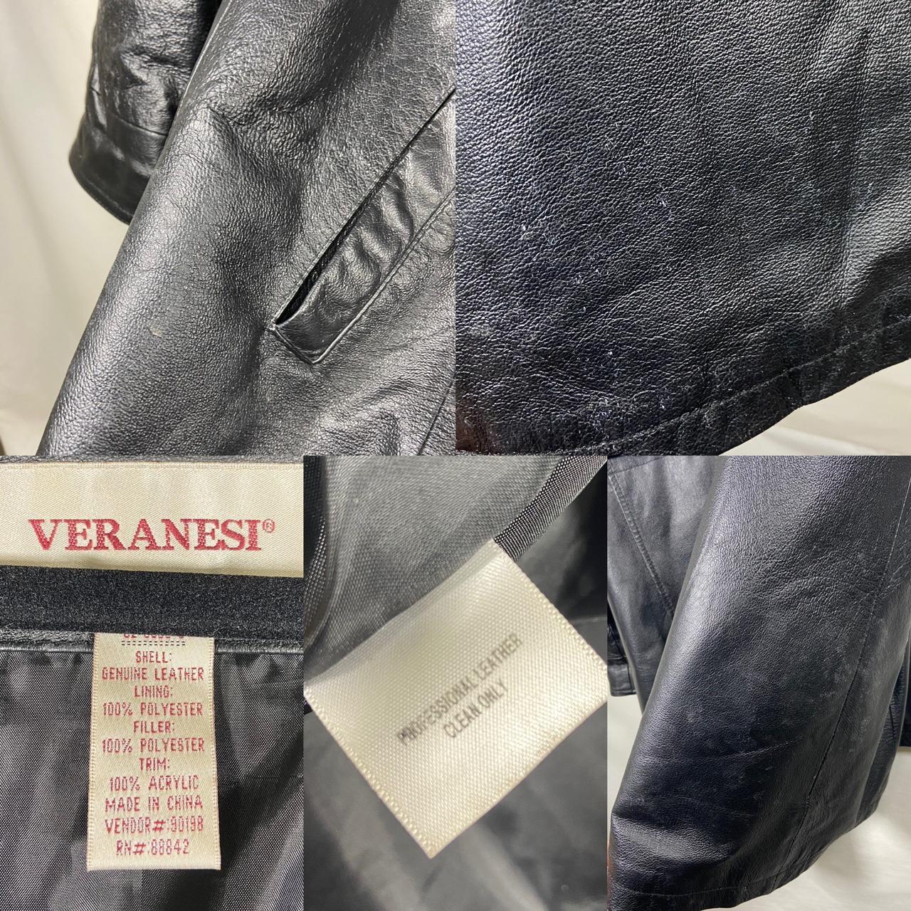 Veranesi on sale leather coat