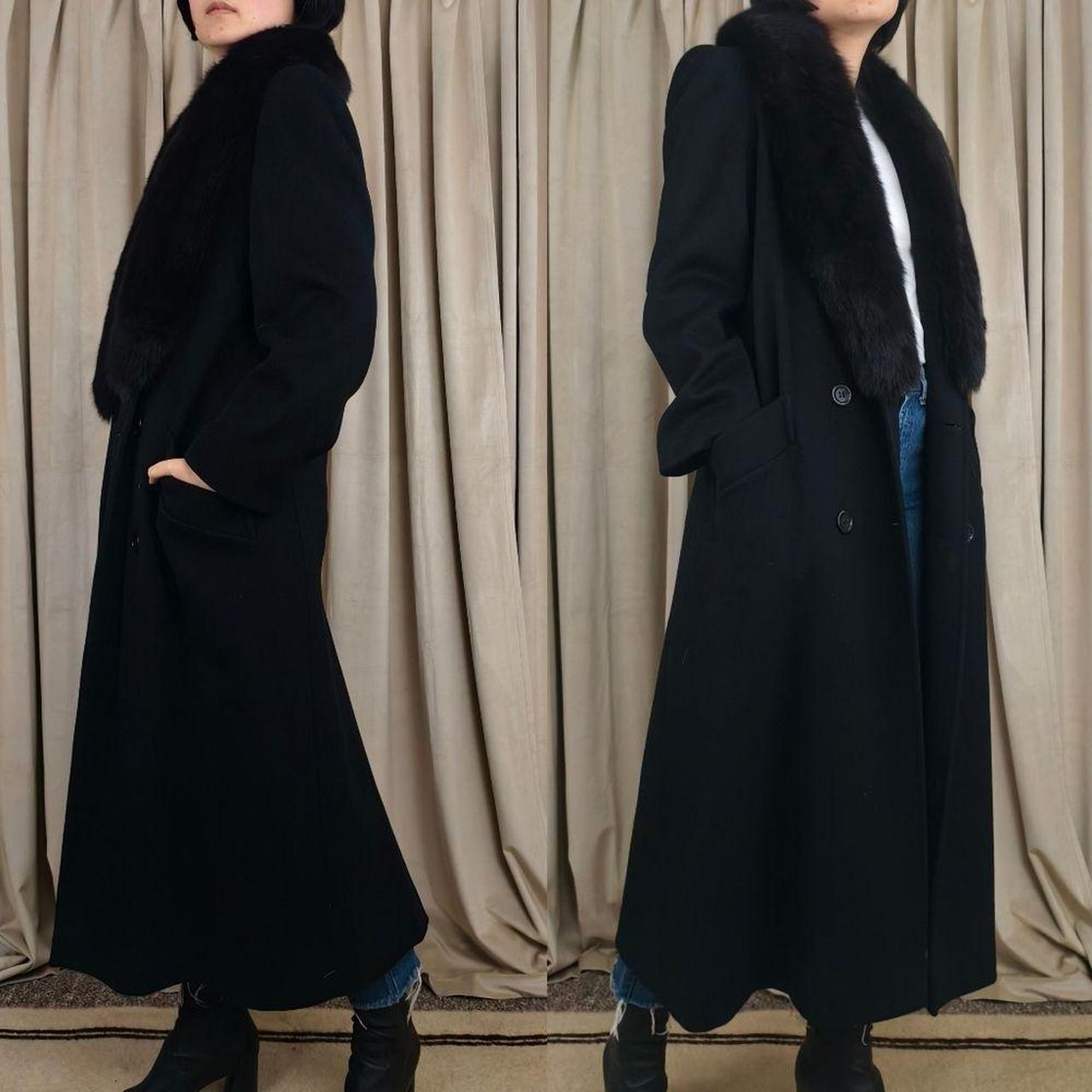 Albert Nipon Women's Overcoat - Black - 8 – Vinta… - image 3