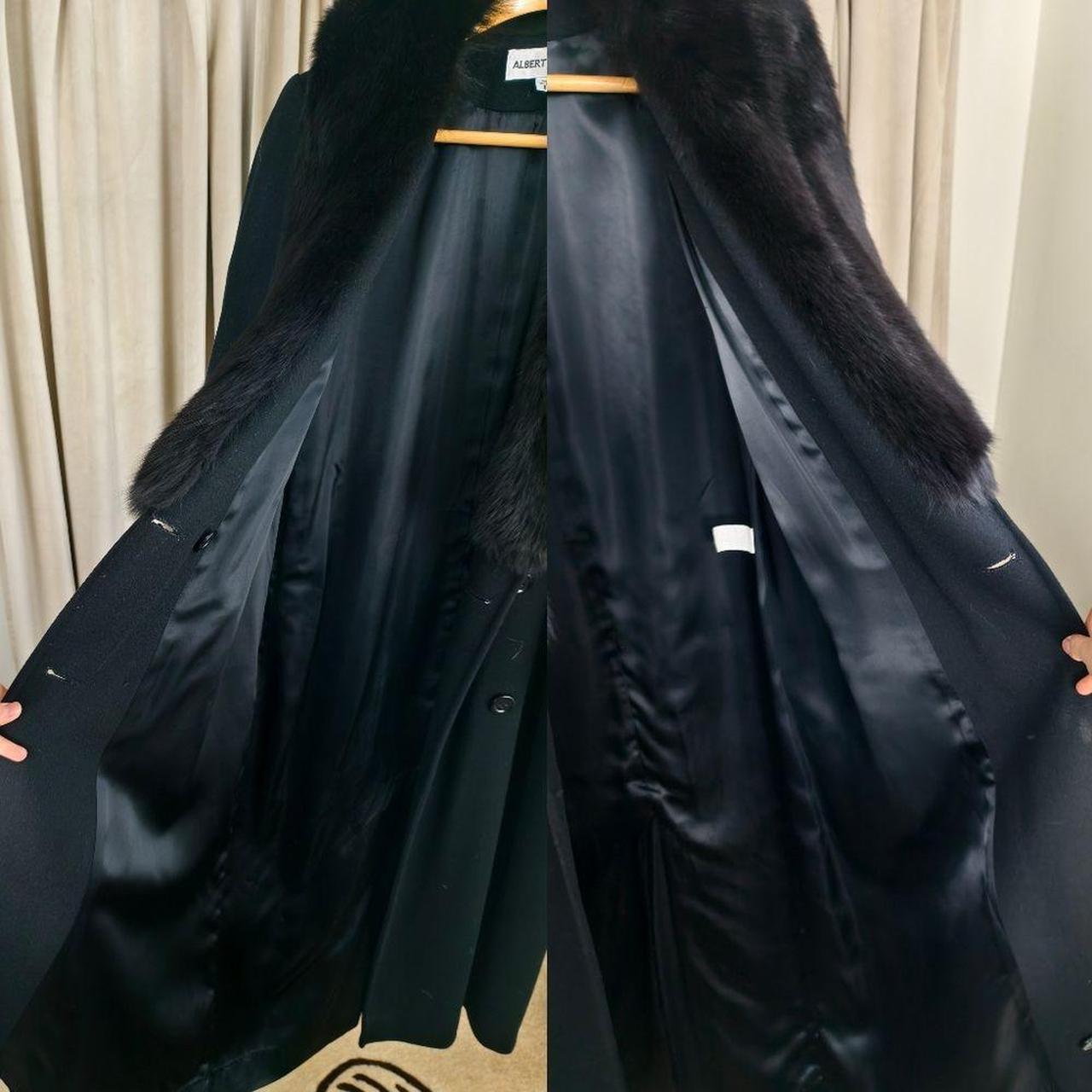 Albert Nipon Women's Overcoat - Black - 8 – Vinta… - image 7