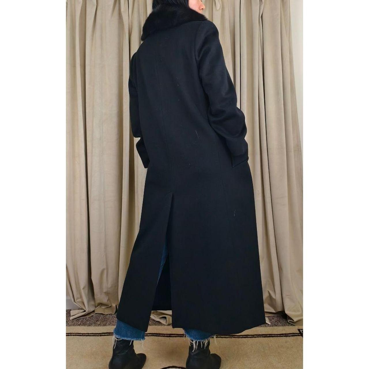 Albert Nipon Women's Overcoat - Black - 8 – Vinta… - image 4