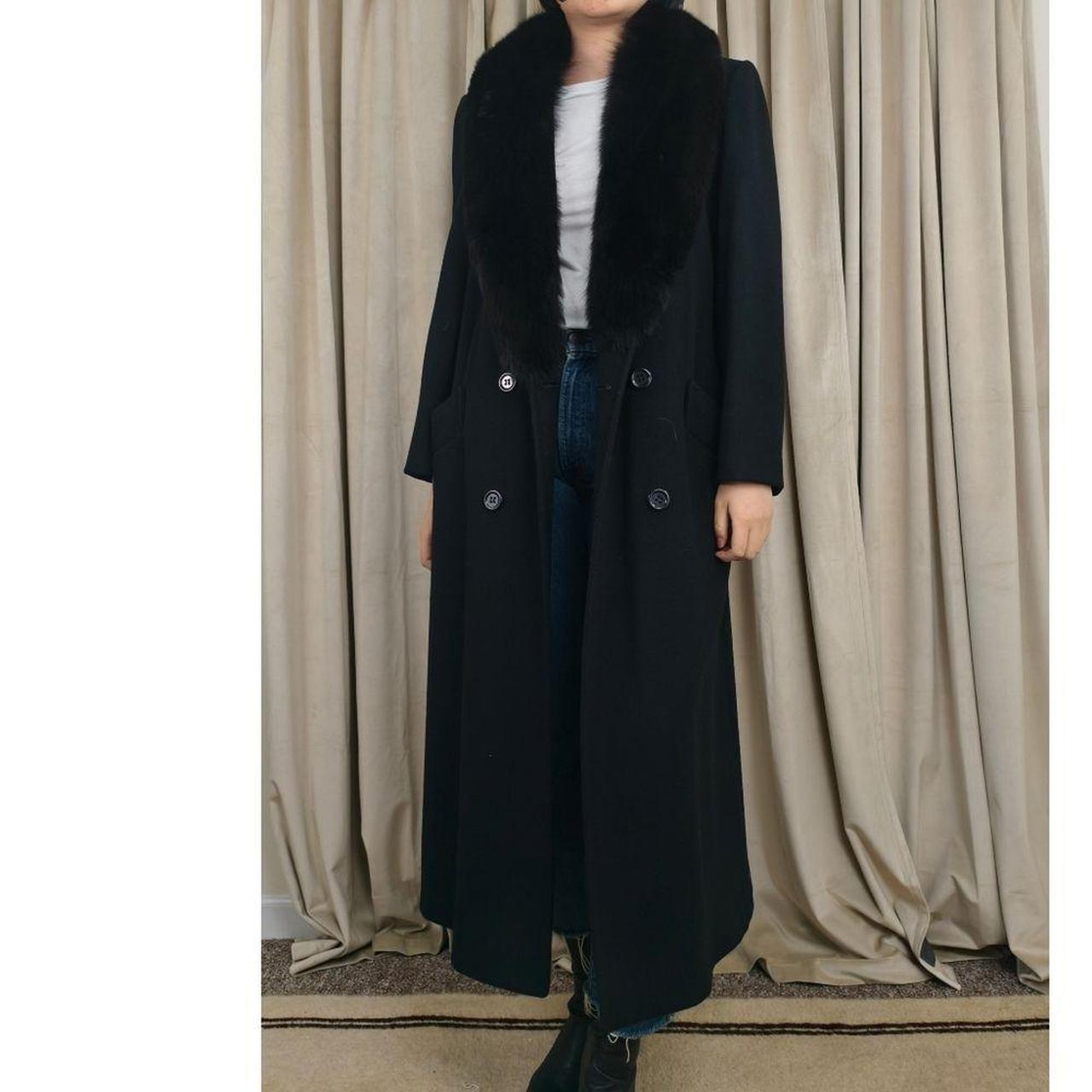 Albert Nipon Women's Overcoat - Black - 8 – Vinta… - image 1