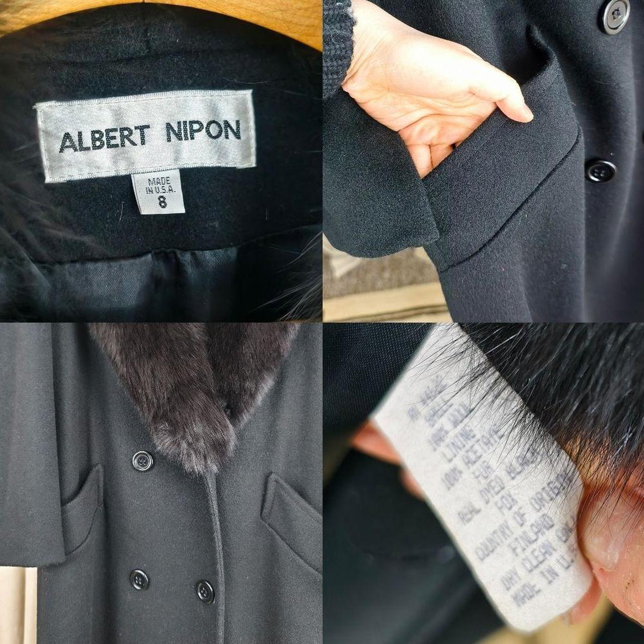 Albert Nipon Women's Overcoat - Black - 8 – Vinta… - image 6