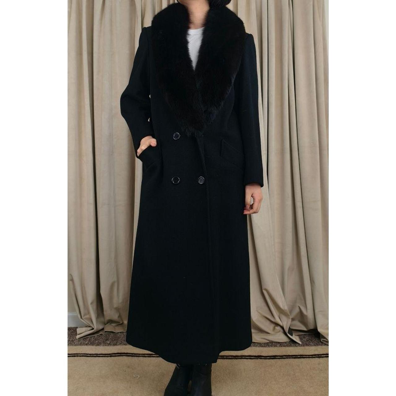 Albert Nipon Women's Overcoat - Black - 8 – Vinta… - image 2