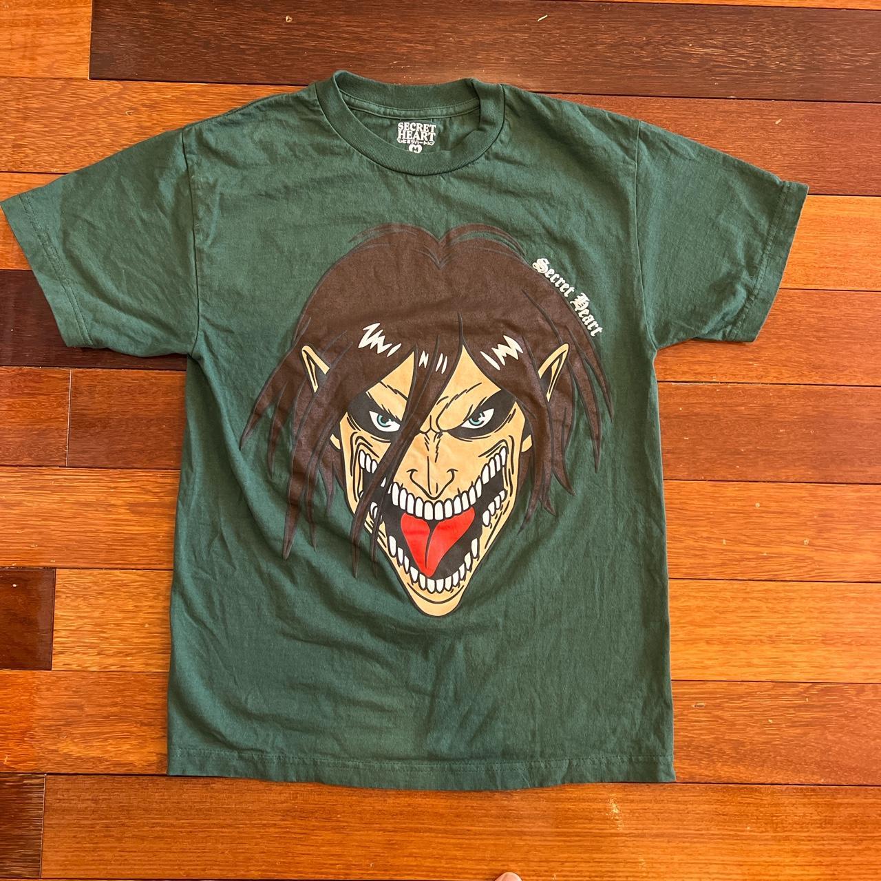 Attack On Titan Eren Black T-Shirt