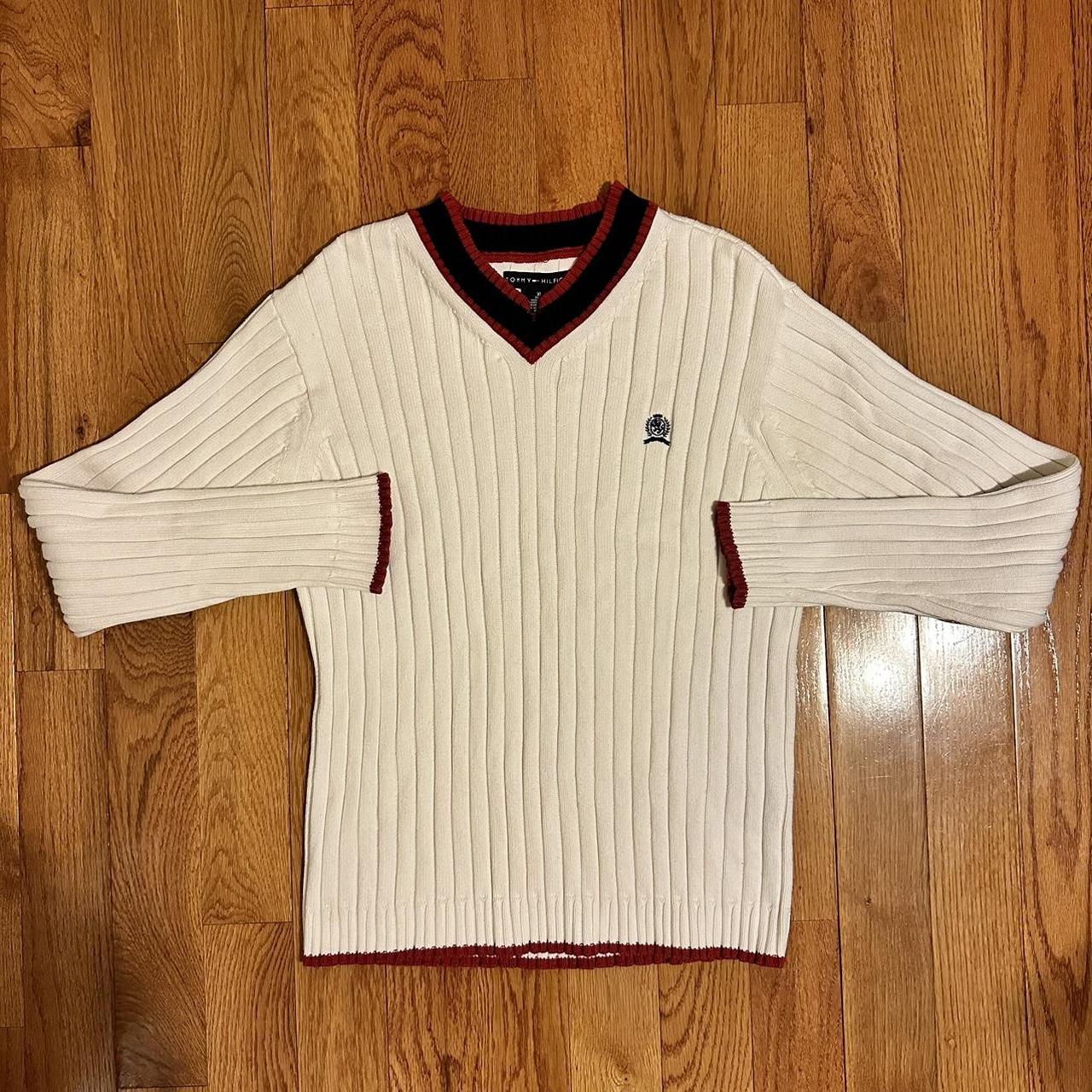 White tommy outlet jumper