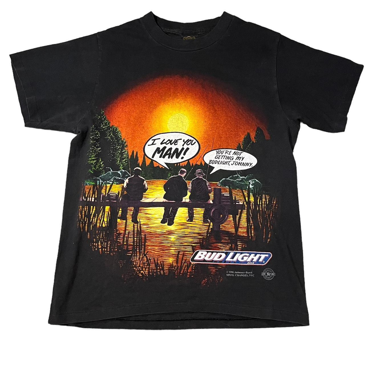 bud light orange t shirt
