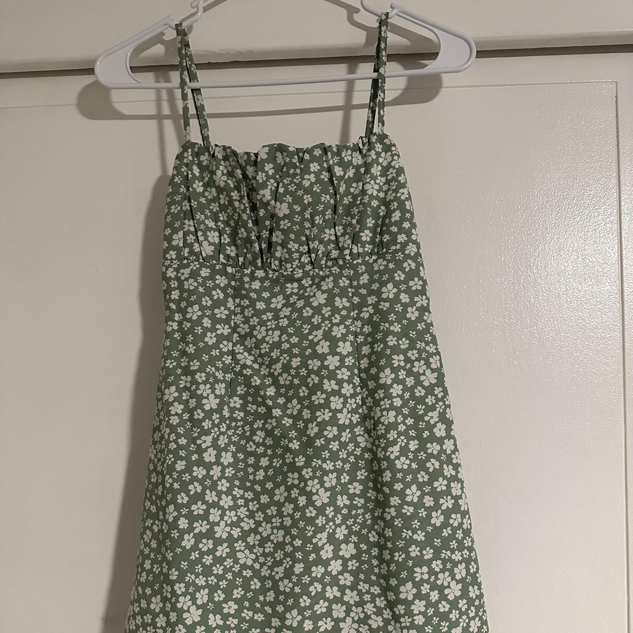 Tallie Mini Dress Green Floral