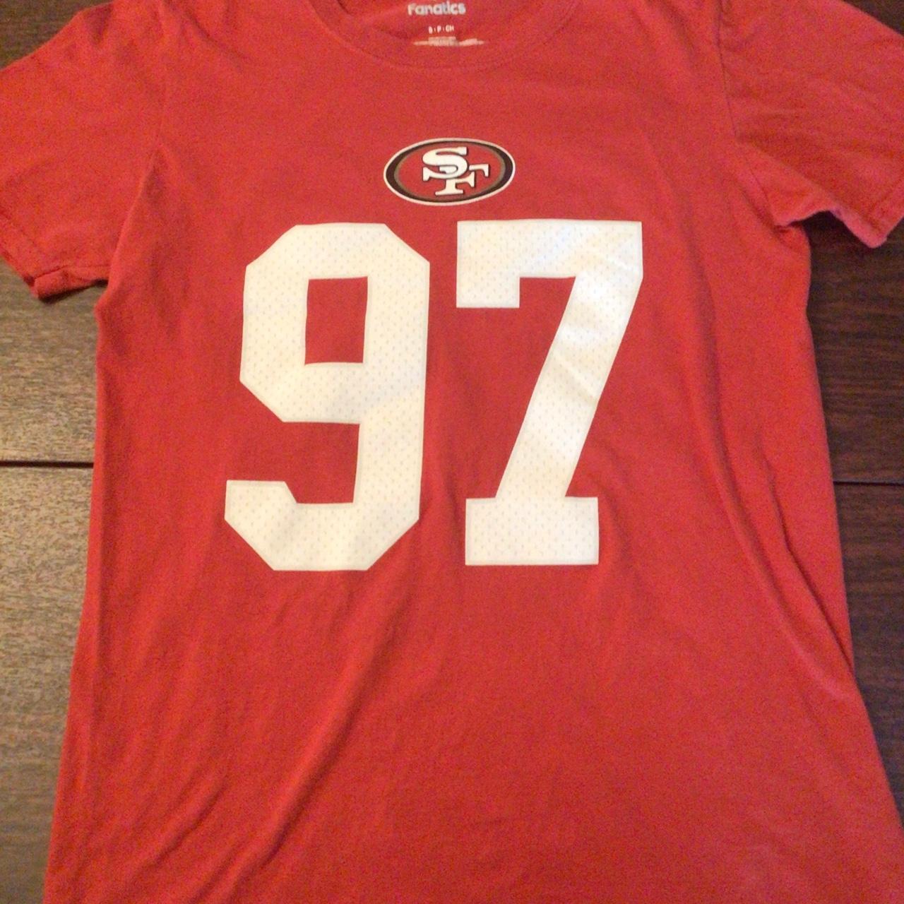 Nick Bosa-San Francisco 49ers t-shirt jersey Mens/S - Depop