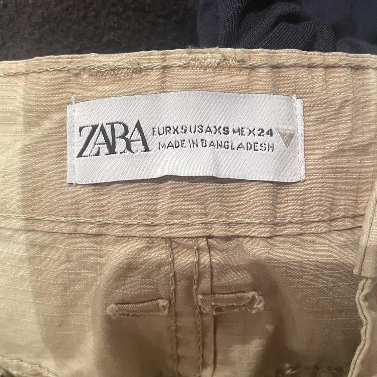 Cargo skirt. Zara women’s XS. Only worn once so... - Depop