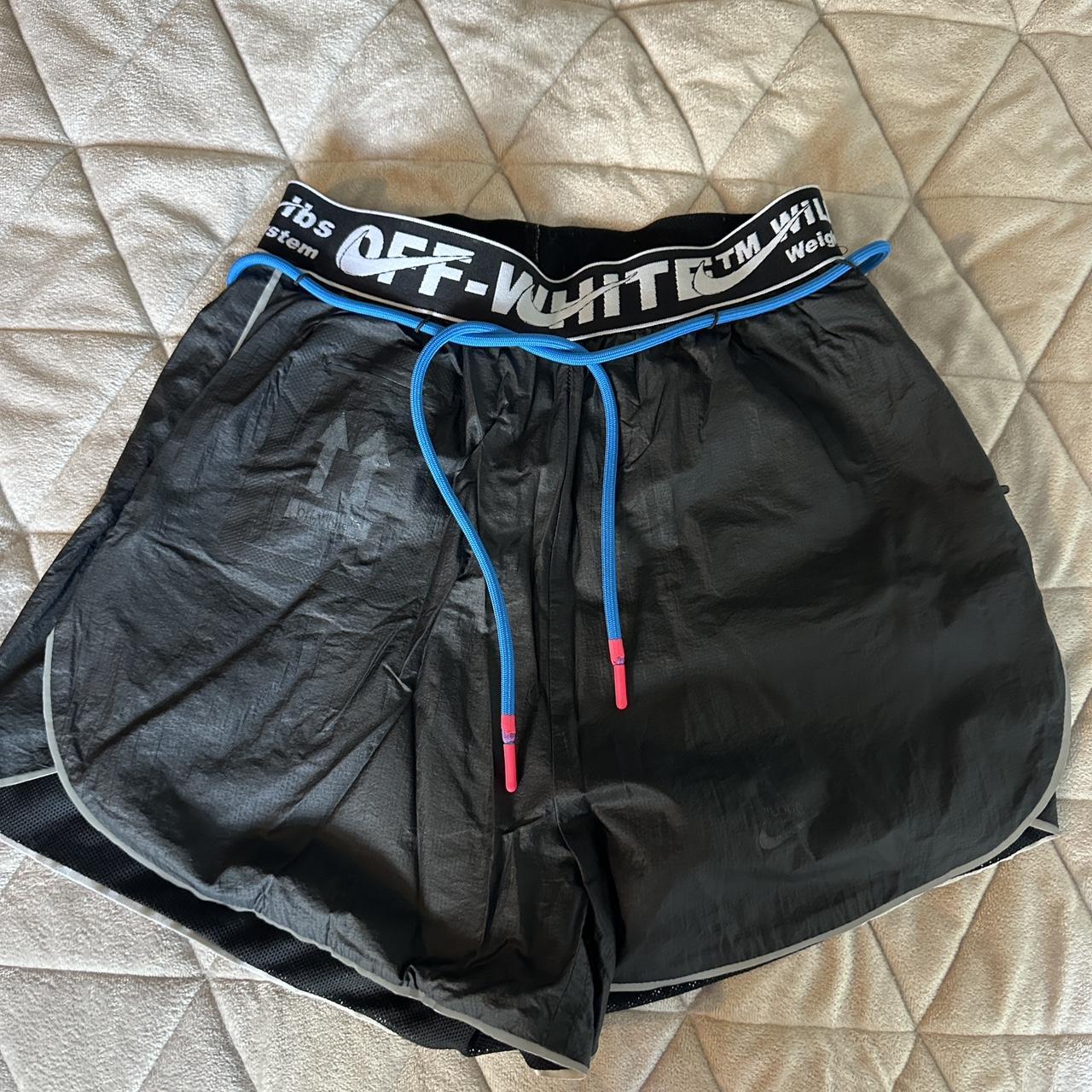 Off White Nike running shorts. Size XS. Great