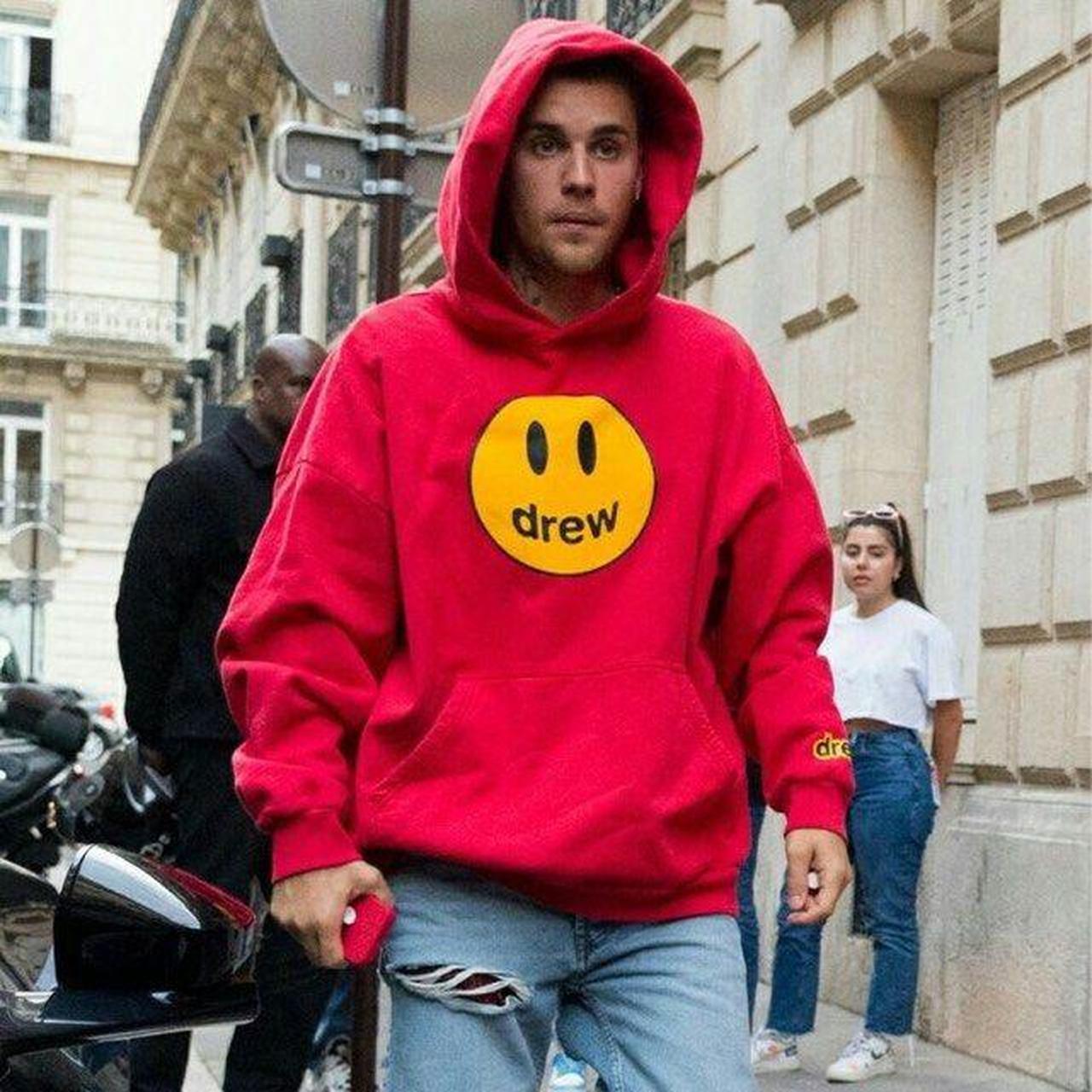 Drew hoodie red sale