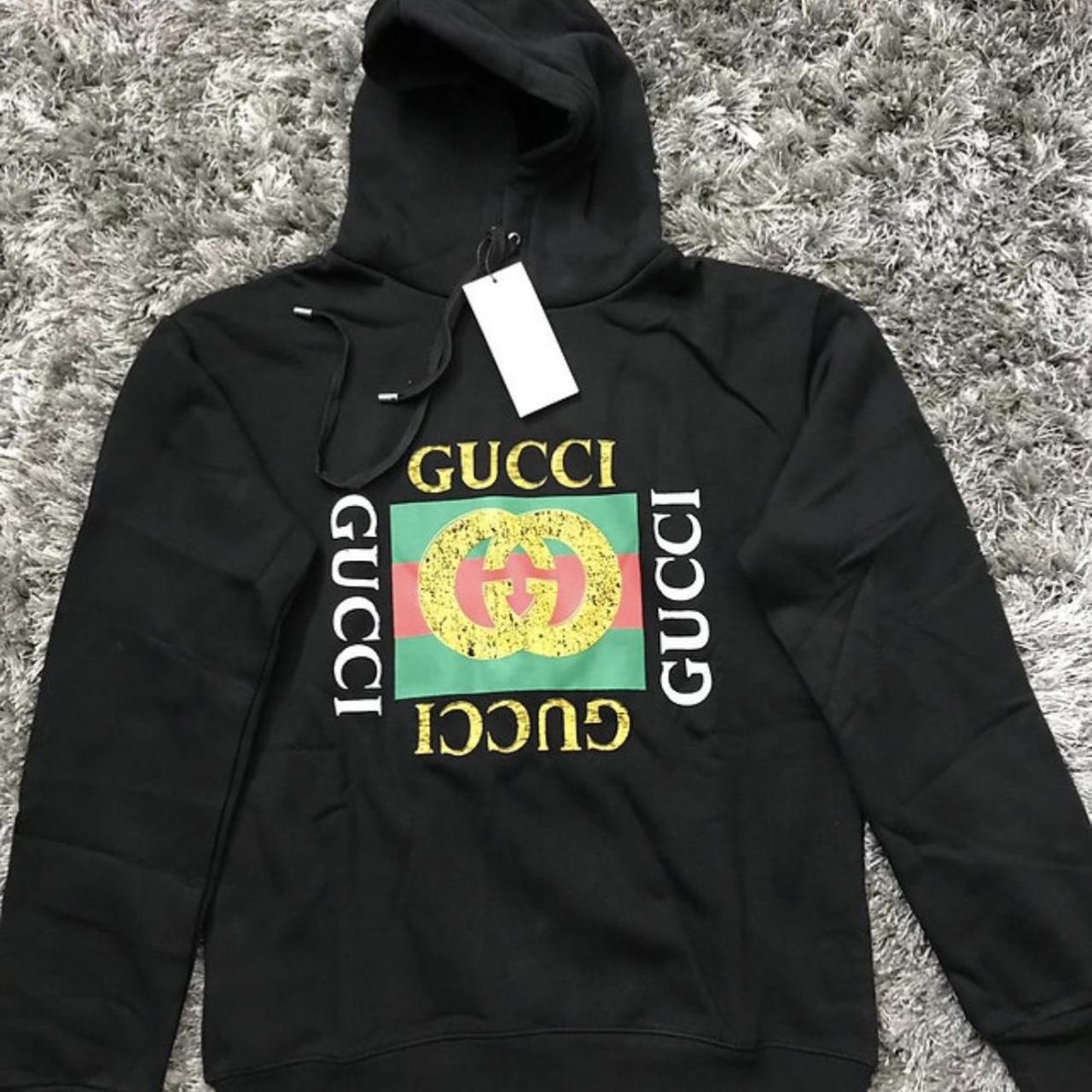 Brand new Gucci mens hoodie large size Message for... - Depop