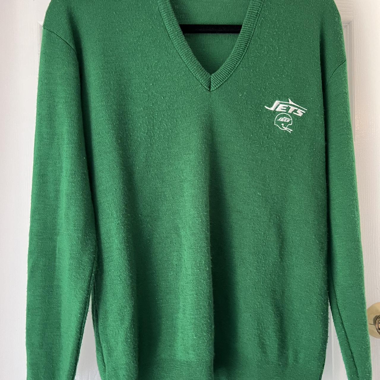 vintage New York jets sweatshirt Vintage Salem - Depop