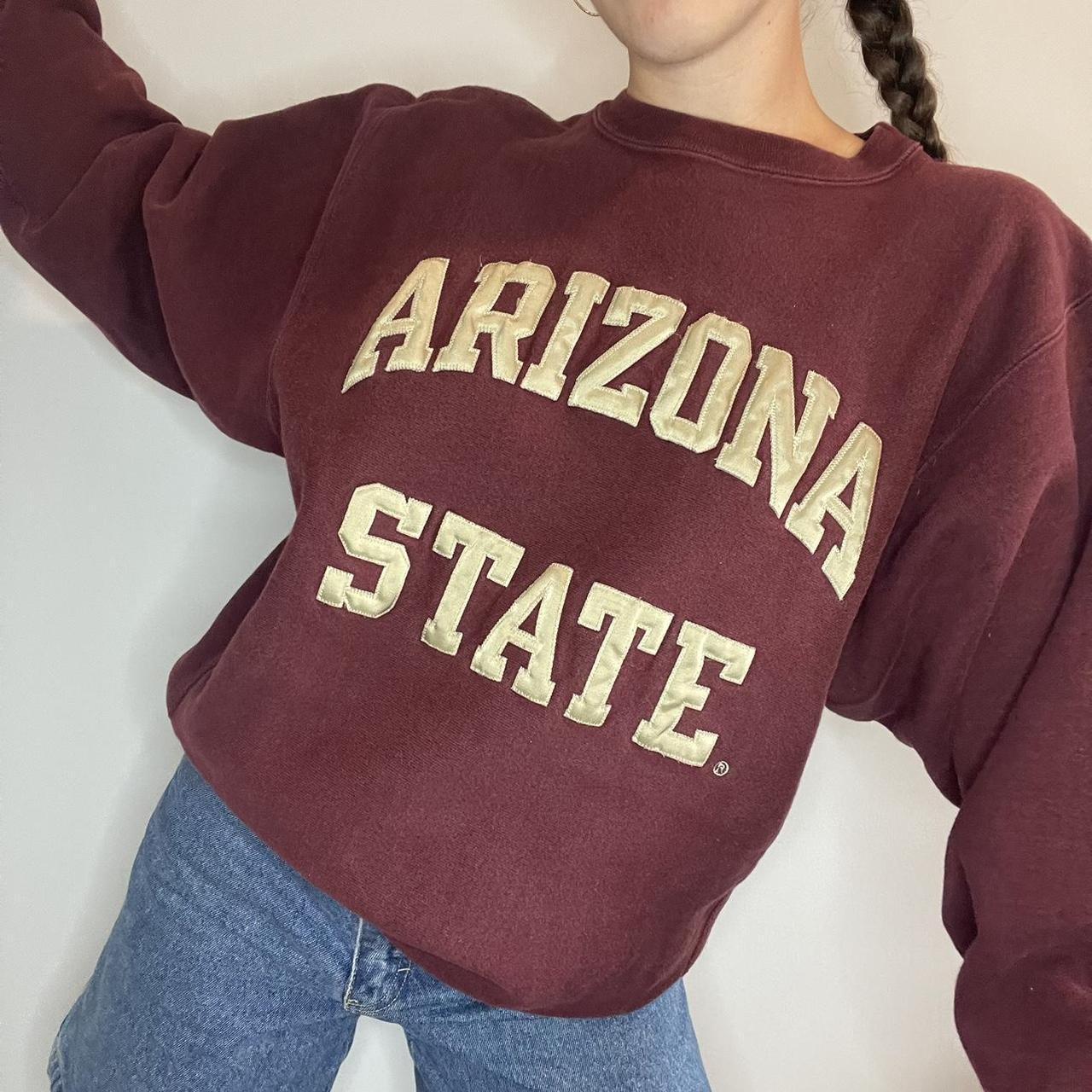 Arizona State 90s Reverse Weave Champion Crewneck...