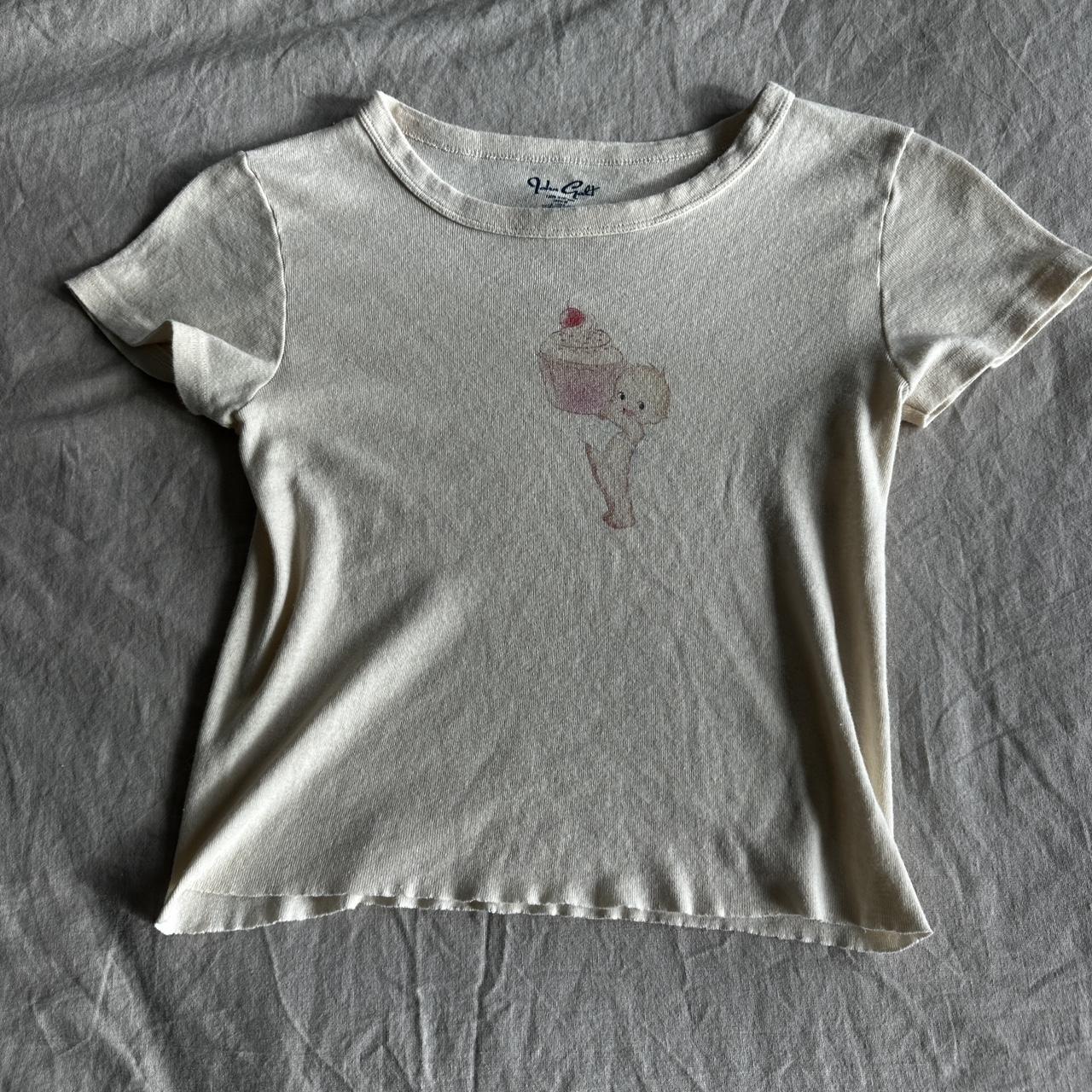 brandy melville cupcake baby top never worn one... - Depop