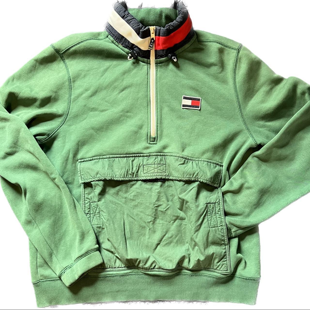 tommy hilfiger neon sweatshirt