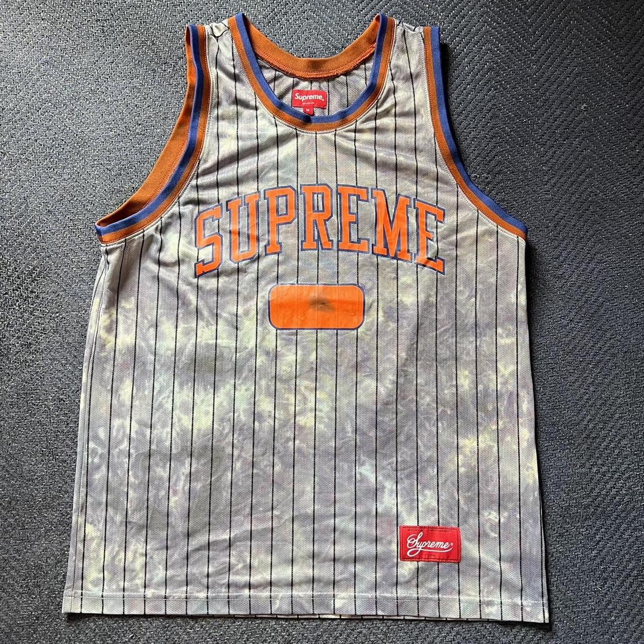 Supreme “Apocalypse” Basketball Jersey (Orange) — Size L